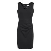 Sara -jurk Kaffe , Black , Dames