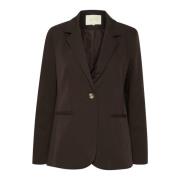 Stijlvolle Kasakura Blazer Jas Kaffe , Brown , Dames