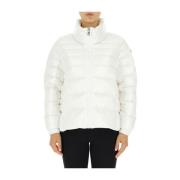 Witte Jassen met Super Glanzende Gelakte Stof Colmar , White , Dames