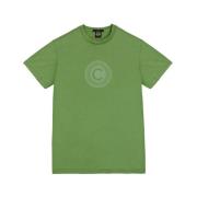 T-Shirt - Klassiek Model Colmar , Green , Heren