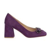 Pumps met stijgbeugelband Alma EN Pena , Purple , Dames