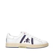 Tijdloze Unisex Leren Sneakers met Iconische Details Premiata , White ...