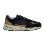 Beloning - Vintage Stijl Sneakers voor Heren Premiata , Brown , Heren