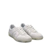 Witte Leren Bonnie Sneakers voor Heren Premiata , White , Heren