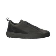 Daxton Zwarte Sneakers Blackstone , Gray , Heren