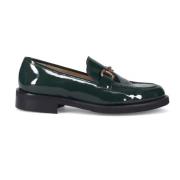 Groene Patentleren Mocassin Luca Grossi , Green , Dames