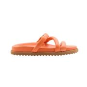 Slippers Via Vai , Orange , Dames