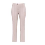 Stretch Cropped Broeken - Bisque Klein Model Marc Cain , Beige , Dames