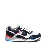 Stijlvolle MultiColour Sneakers voor Heren Voile Blanche , Multicolor ...