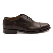 Handgemaakte Donkerbruine Oxford Schoenen Calpierre , Brown , Heren