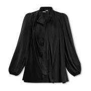 Zijden top Zimmermann , Black , Dames