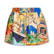 ‘Alight’ zijden shorts Zimmermann , Multicolor , Dames