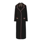 Jas met enkele rij knopen Etro , Black , Dames