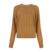 Luxe Kamelen Cashmere Trui Etro , Brown , Dames