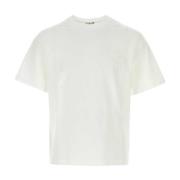 Klassiek Wit Katoenen T-Shirt Etro , White , Heren