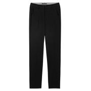 Straight Trousers Luisa Cerano , Black , Dames