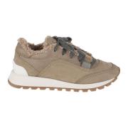 Bont Sneakers voor Dames Brunello Cucinelli , Brown , Dames