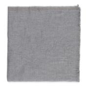 Grijze Cashmere en Wol Sjaal voor Heren Brunello Cucinelli , Gray , He...