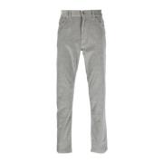 Corduroy Katoen/Kasjmier Broek Ermenegildo Zegna , Gray , Heren