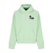 Groene Katoenen Hoodie voor Heren Palm Angels , Green , Heren