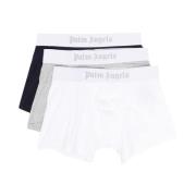 Boxershorts met Logo-Tailleband, 3-Pack, MultiColour Palm Angels , Mul...