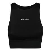 Klassiek Trainingsshirt Palm Angels , Black , Dames