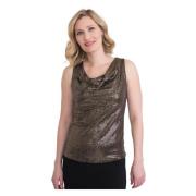 204377 275 Top, Stijlvol Model Joseph Ribkoff , Black , Dames