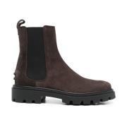 S808 Tronchetto - Stijlvolle en trendy laarzen Tod's , Brown , Dames