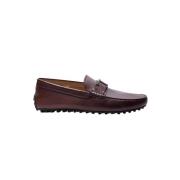 Bruine Suède Loafers Tod's , Brown , Heren