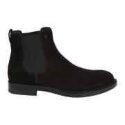 62C Formele Enkellaarzen, Stijlvolle Heren Schoenen Tod's , Black , He...