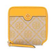 Portemonnee/kaarthouder Tory Burch , Yellow , Dames