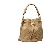 Fleming Soft Bucket Tas Tory Burch , Beige , Dames