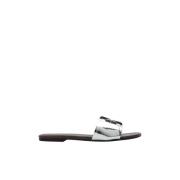 ‘Ines’ slippers Tory Burch , Gray , Dames
