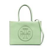 Eco Ella Logo Tote Bag Tory Burch , Green , Dames