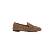 Bruine platte schoenen - Elegant en comfortabel Tory Burch , Brown , D...