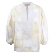 Katoenen Shirt 84528 - 121 Tory Burch , White , Dames
