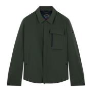 Militair Groene Jas Paul & Shark , Green , Heren