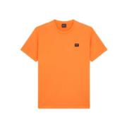 T-Shirts Paul & Shark , Orange , Heren