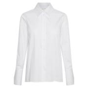 Wijdvallend Wit Overhemd - Verhoog je Stijl InWear , White , Dames