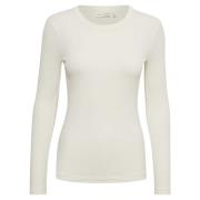 Lange Mouwen Basisblouse InWear , White , Dames