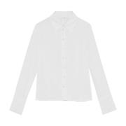 Shirt zacht viscose shirt Patrizia Pepe , White , Dames