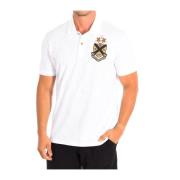 Korte Mouw Polo in Wit La Martina , White , Heren