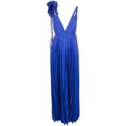 Women Clothing Dress Blue Ss23 P.a.r.o.s.h. , Blue , Dames