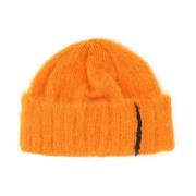 Oranje alpaca blend rivington beanie hoed Ader Error , Orange , Heren