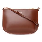 Crossbody zak A.p.c. , Brown , Dames