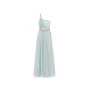 Maxi Dresses Elisabetta Franchi , Blue , Dames