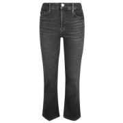 Stijlvolle Flared Jeans Frame , Black , Dames