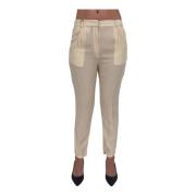 Beige pantalon Pomandère , Beige , Dames