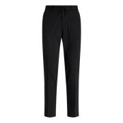 B Tech Btech stretch nylon broek Boggi Milano , Black , Heren