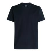 Pima Cotton Jersey T-Shirt Boggi Milano , Blue , Heren